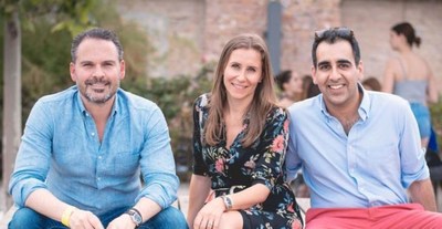 Atheneum联合创始人Mathias Wengeler（左）、Marta Margolis（中）、Ammad Ahmad（右）